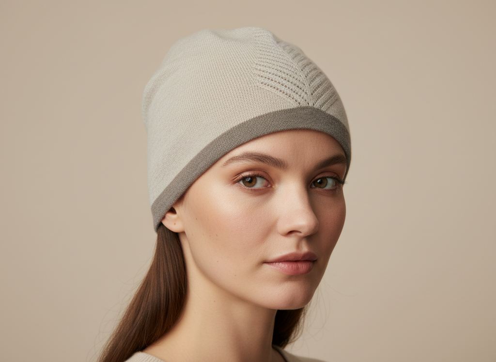 Cashmere Mütze 2 Seitig