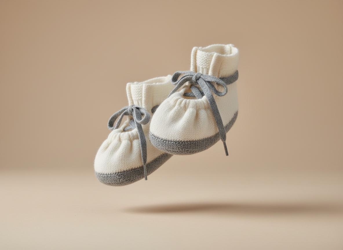 Cashmere Set für Babys (creme)