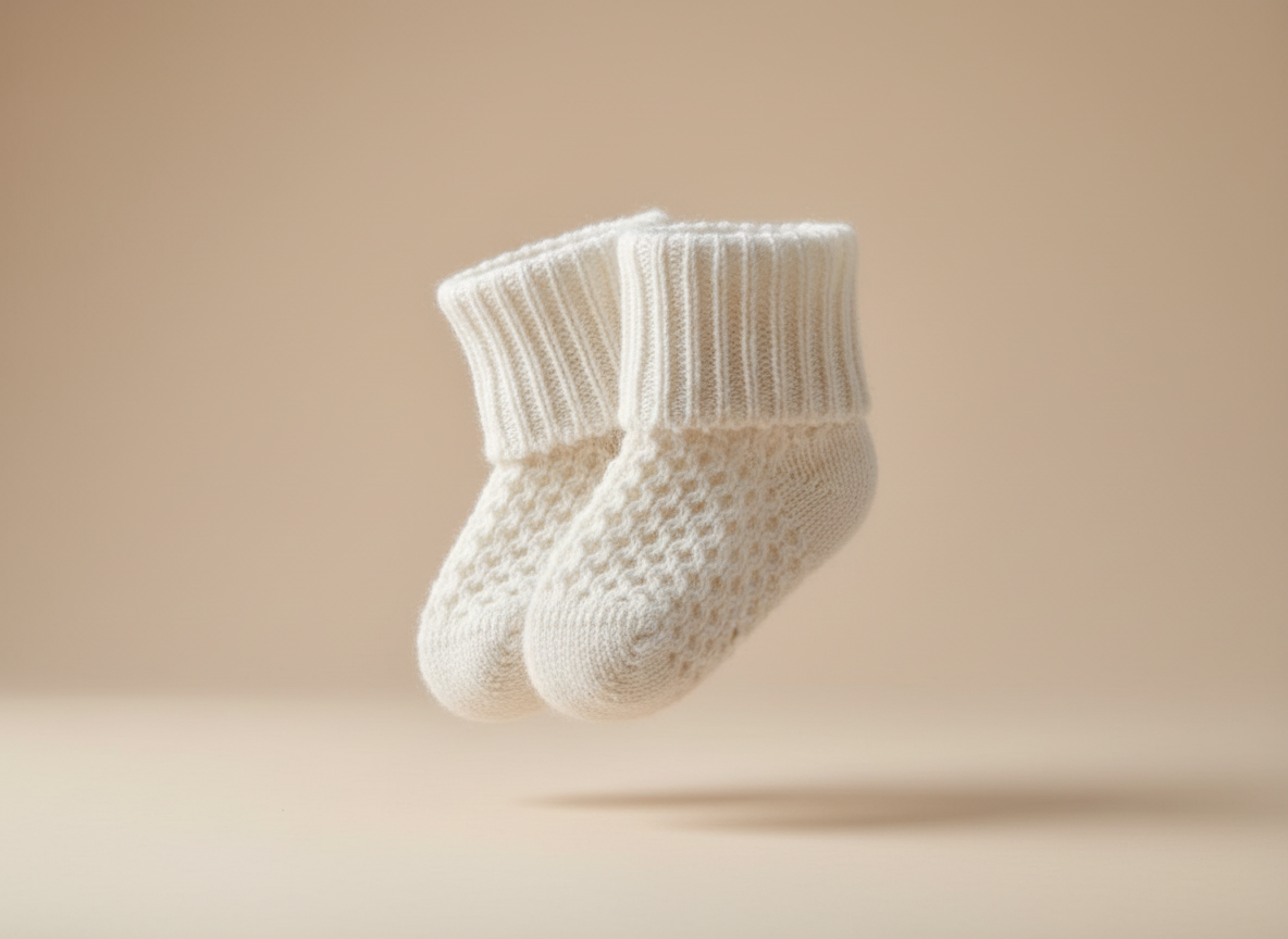 Cashmere Set für Babys (creme)