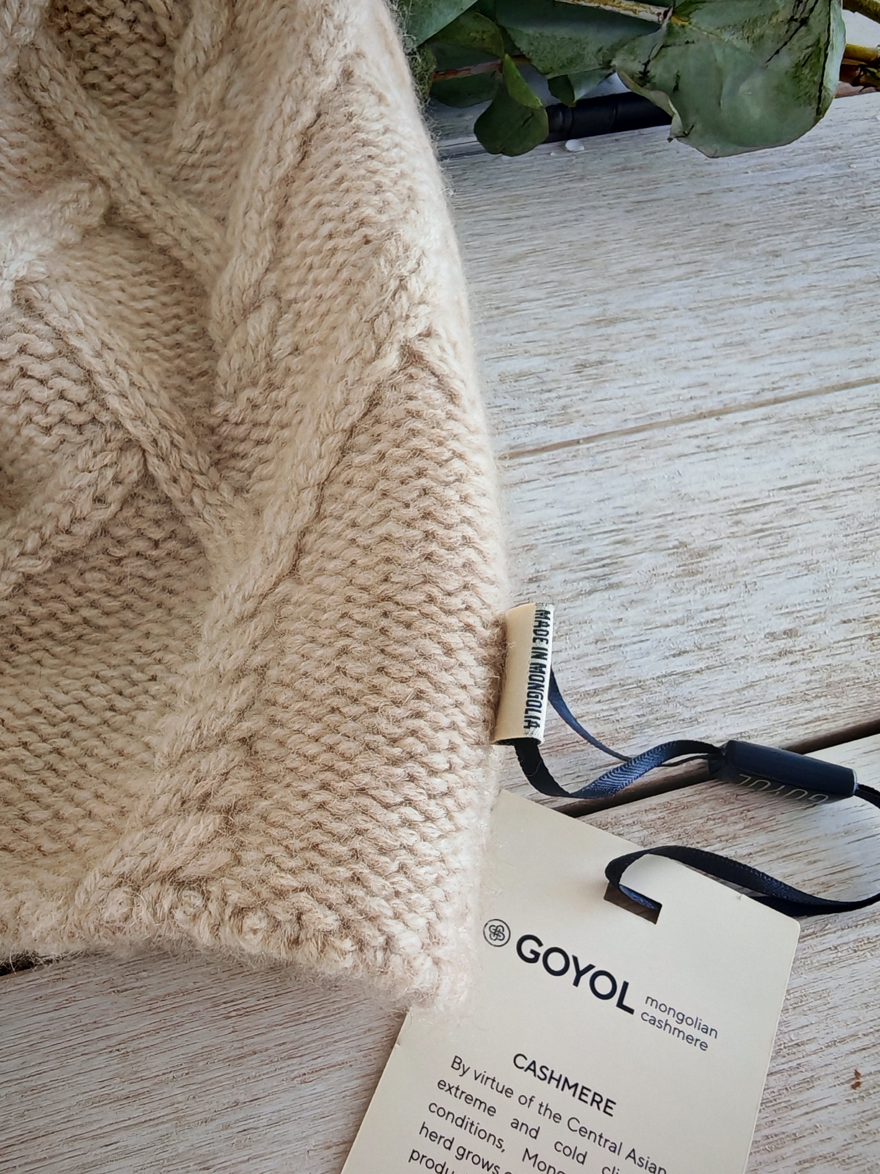 Cashmere Mütze Beanie